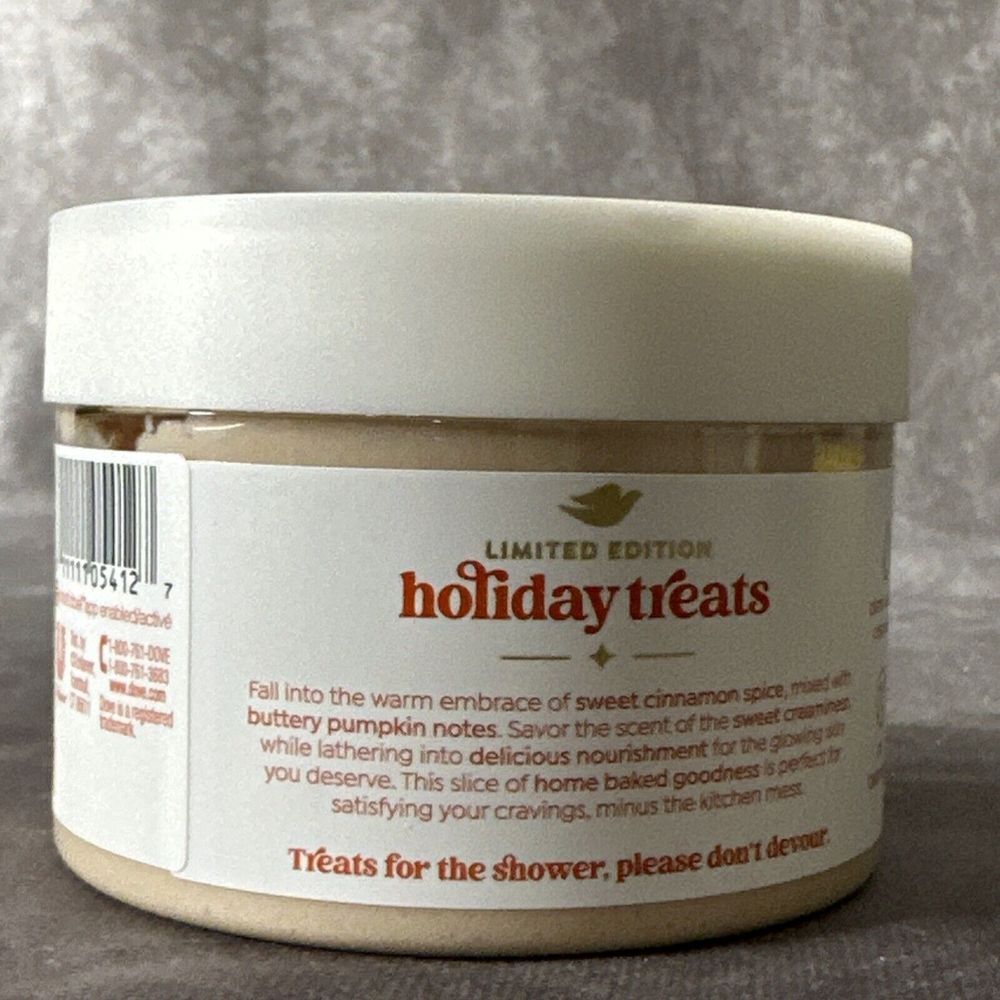 Dove Holiday Treats Cinnamon Pumpkin Pie Limited Edition Body Scrub - Picture 1 of 2